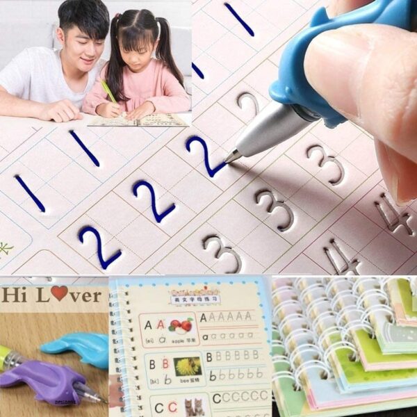 MINtile Sank Magic Practice Copybook 4 Book 10 REFILL Number Tracing Book for Preschoolers with.jpg