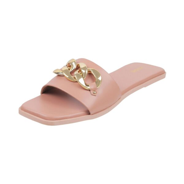 Mochi Women Flat Fashion Slip on
