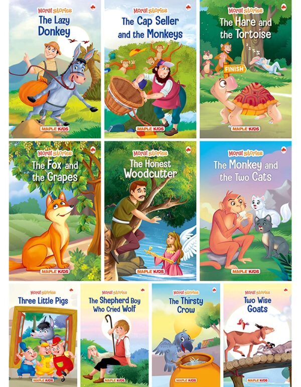 Moral Story Books for Kids (Illustrated)   English Short Stories