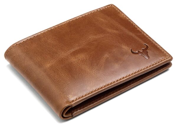 NAPA HIDE Leather Wallet for Men I Handcrafted I CreditDebit Card Slots I 2 Currency Compartments I.jpg