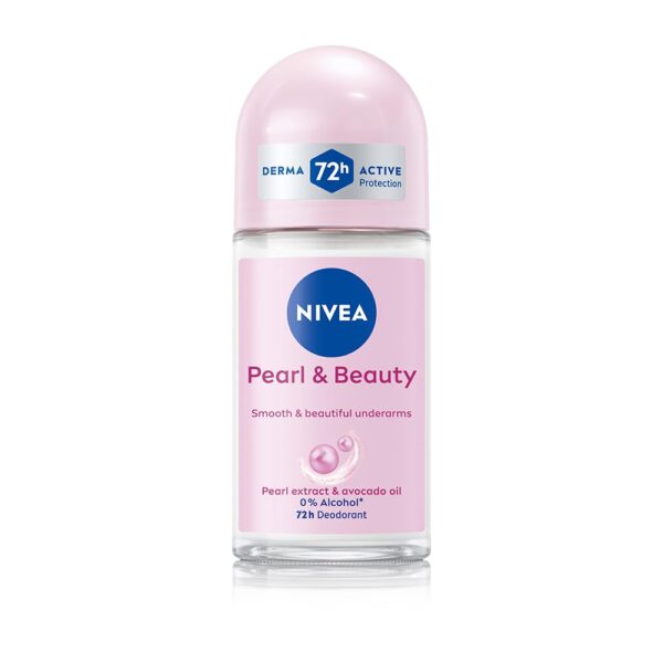 NIVEA Pearl and Beauty 50ml Deo Roll On | With