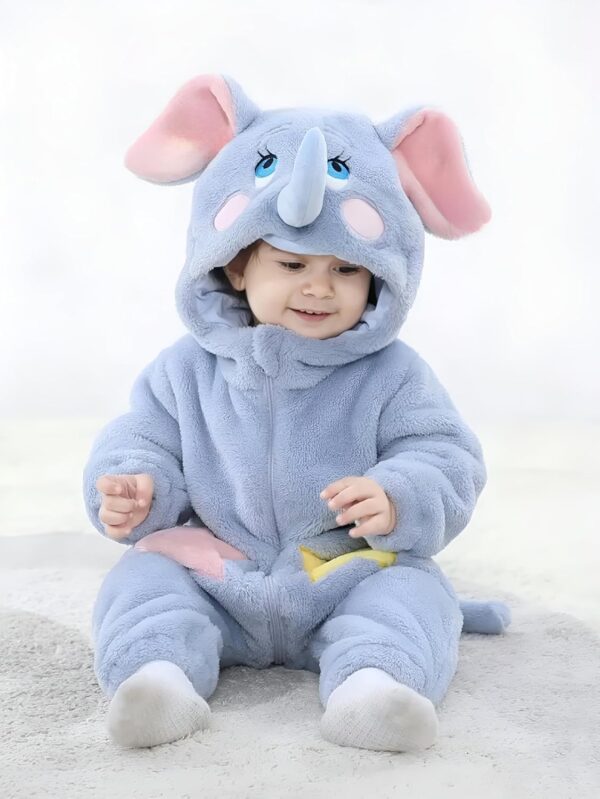 NONNUNUTS Baby Romper For Unisex – Soft Polly Cotton Jumpsuit,