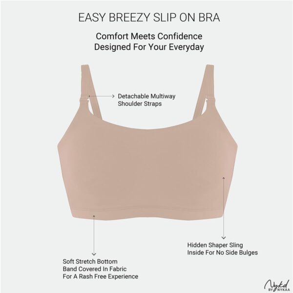 NYKD Everyday Wireless Non Padded Easy Breezy Slip On T Shirt Cotton Bra for Women with Full Coverage.jpg