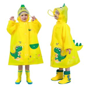 PATPAT® Rain Coat for Kids Long Raincoat Clear Wide Brim
