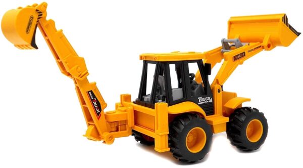 PRIME DEALS 2 In 1 Bulldozer And Excavator Construction Toy Vehicle Yellow Bulldozer And.jpg