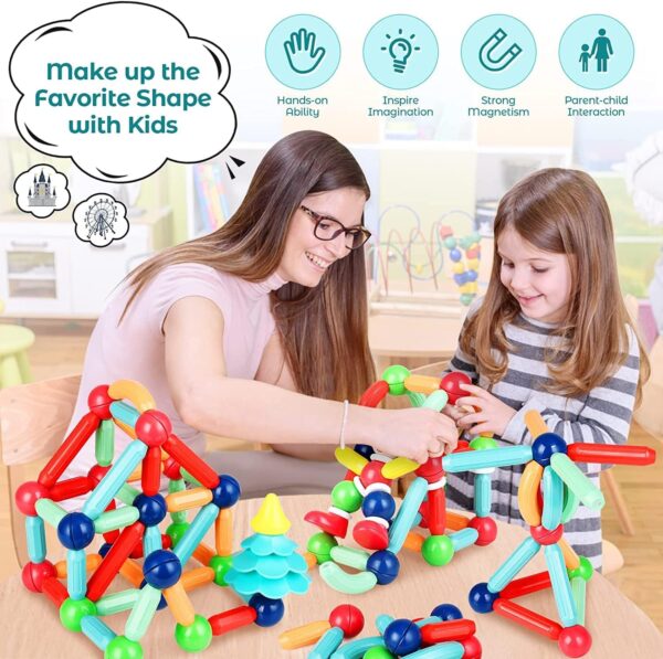 PRIME DEALS Magnetic Sticks Building Blocks For Kids Toys For