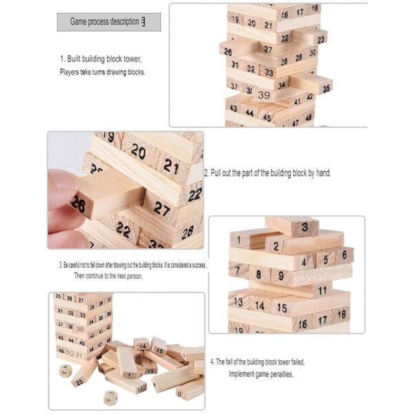 PRIME DEALS Wooden Blocks 51 Pcs Building Puzzle Game Challenging Tumbling Tower With 4 Dice.jpg