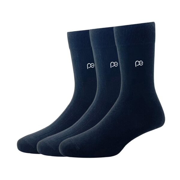 Peter England Men's Cotton Full Length Socks Pack of 3