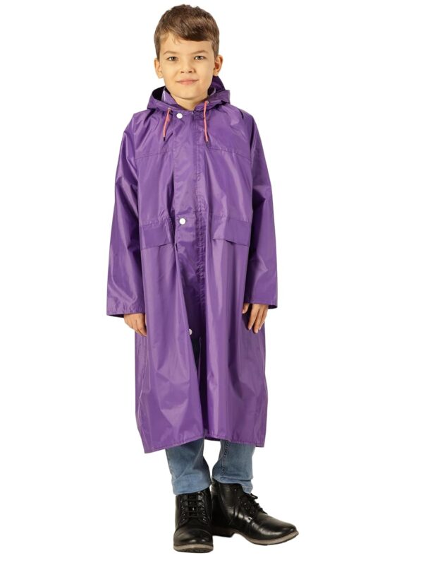 Prokick Kids Waterproof Rain Jacket | Raincoat With Hood for