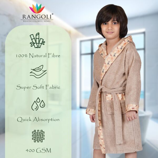 Rangoli Premium 100 Bamboo Kids Bathrobe 600 Gsm Ultra Soft Hooded Bathrobe For Boys With 2.jpg