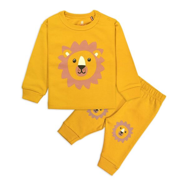 Real Basics Unisex Cotton Fleece Full Sleeve Track Suit for