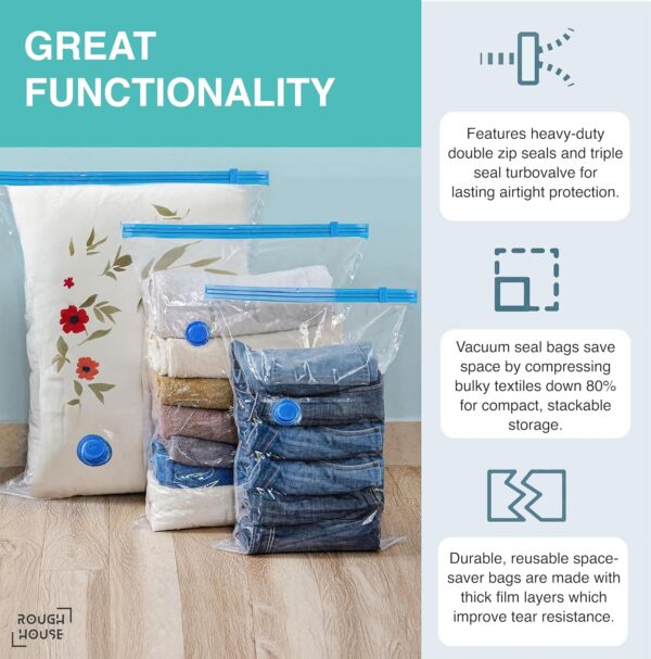Roughhouse Ultra Durable Vacuum Storage Bags Pack of 5 Space Saver for Clothes and More Airtight Reusable.jpg
