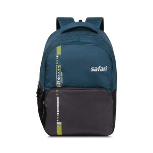 SAFARI Quirk Laptop Backpack, compartments, premium polyester fabric, bottle holder,