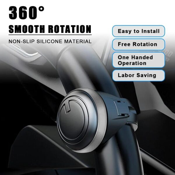 SARTE SA05KB5 Universal Car Steering Knob Car Steering Wheel Knob Steering Wheel Spinner Knob.jpg