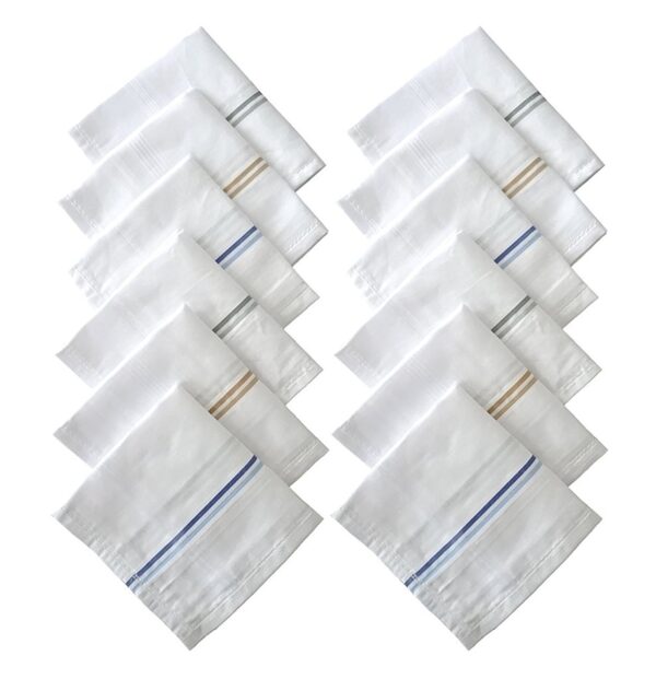 SPIN CART Cotton Premium Collection Casual Style Handkerchiefs Hanky For