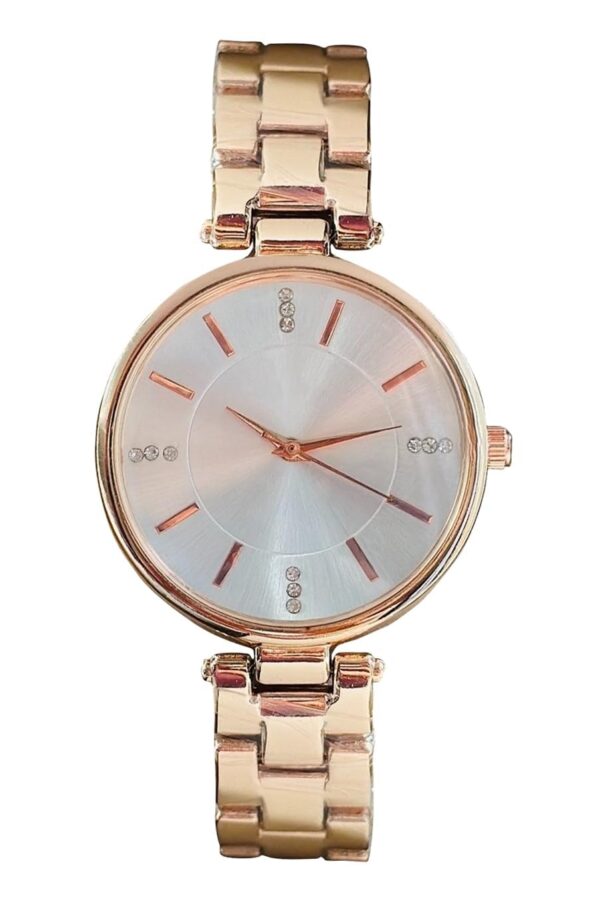 STYLEDOSE Women Analogue Wrist Watches for Womens GirlsMissLadies Diamond Studded Dial Rosegold Colored.jpg
