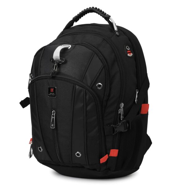 SWISS MILITARY Laptop Backpack 31L Water Resistant Bag with USB Aux Port Breathable EVA Back Stylish.jpg
