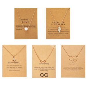 Shining Diva Fashion 5 Pcs Combo Latest Stylish Infinity Butterfly