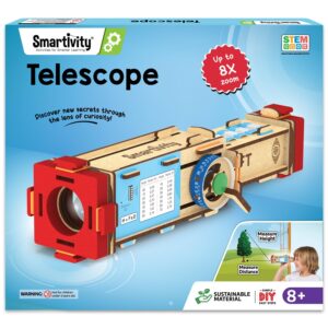 Smartivity Telescope Toy for Kids Age 8 9 10 11 12 13 14 Years Old |