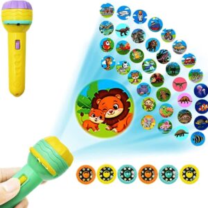 Storio 3 Slides 24 Patterns Mini Projector Torch Toy Slide