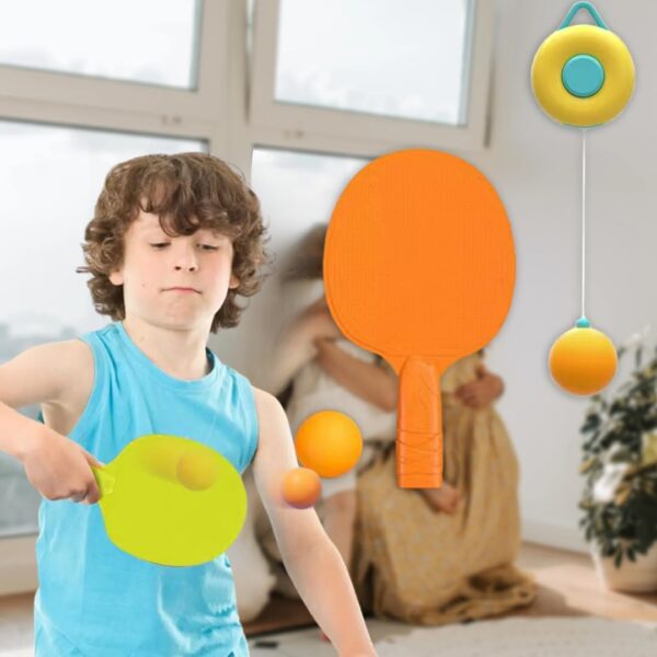 Storio Hanging Table Tennis Trainer Ball Set Ping Pong Indoor