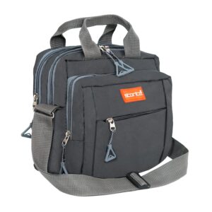Storite Stylish Padded Nylon Small Sling Cross Body Travel Office