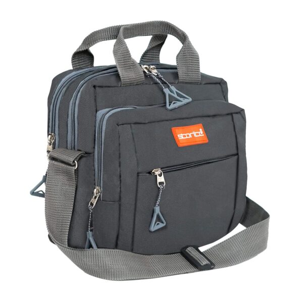Storite Stylish Padded Nylon Small Sling Cross Body Travel Office