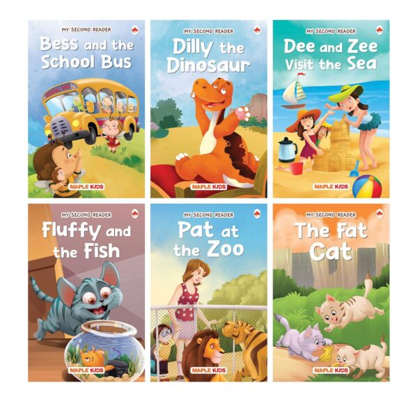 Story Books for Kids   Second Reader (Illustrated) (Set of