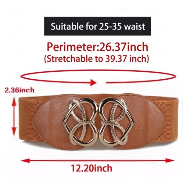 Sunkizzrs® Waist Belt Womens for Dress Stretchable Belts for Women Stylish BroadFancyEmbellished Belts.jpg