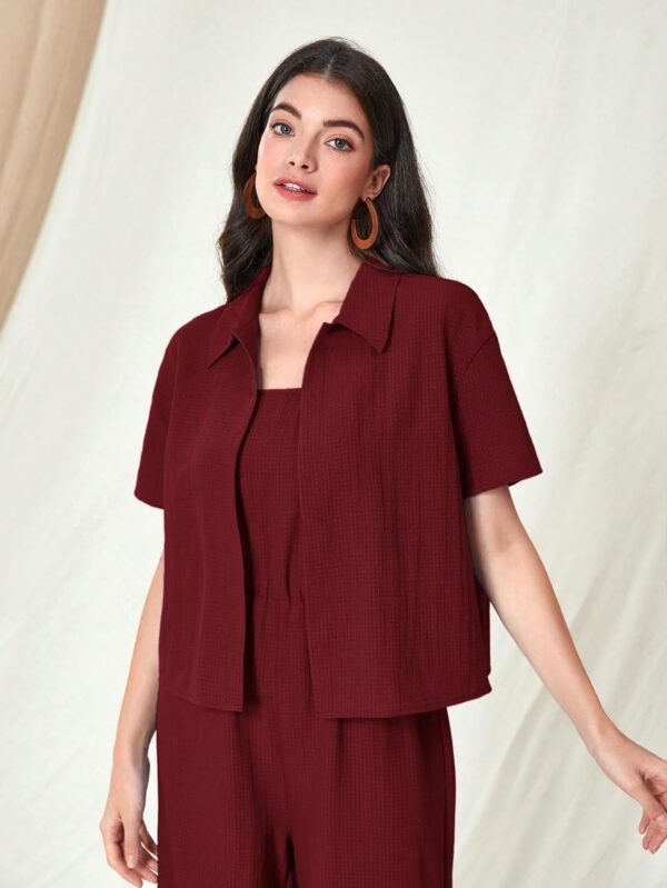 TOPLOT Jumpsuit for Women Coordset for women Co ord Western 5225.jpg