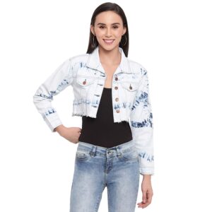 Tales & Stories Women's Solid Regular Fit Jacket