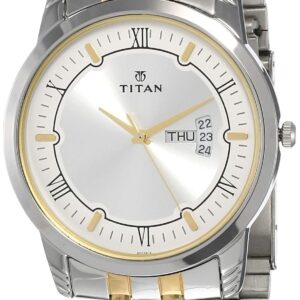 Titan Karishma Analog Silver Dial Men's Watch NM1774BM01/NN1774BM01/NP1774BM01