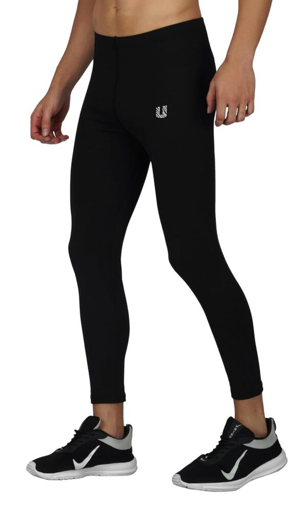 Unbeatable Polyester Spandex Men's Sports Running Set Compression Shirt +