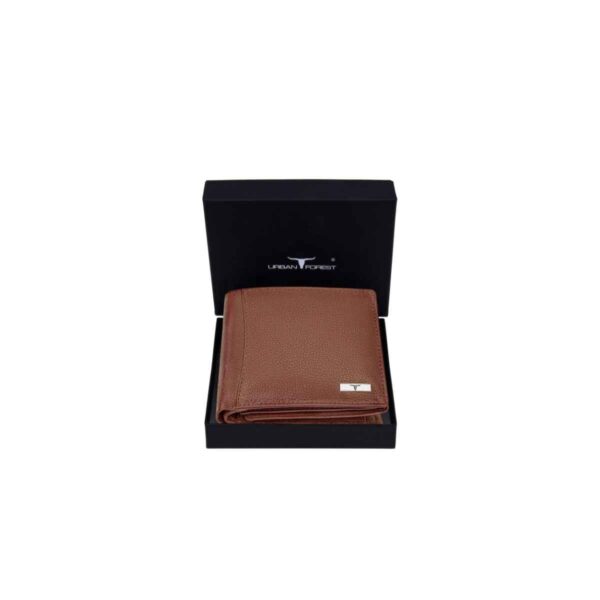Urban Forest Oliver Redwood Light Brown Leather Wallet for Men,