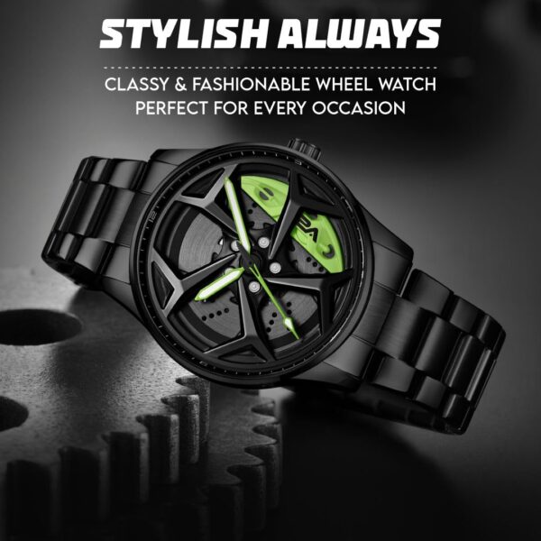 V2A Vortex Series Rolling Wheel Mens Analog Watch Open Dial Stainless Steel Watch – Car Wheel Inspired.jpg