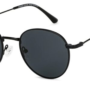 VINCENT CHASE EYEWEAR By Lenskart|Polarization Sunglasses| Full Rim Round Branded