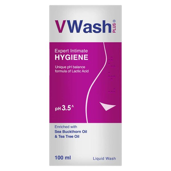 VWash Plus Expert Intimate Hygiene, With Tea Tree Oil, Liquid