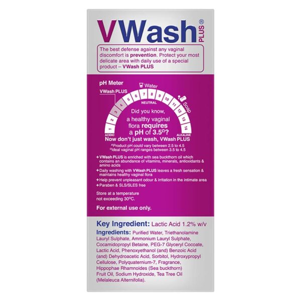 VWash Plus Expert Intimate Hygiene With Tea Tree Oil Liquid Wash Prevents Dryness Itchiness And Irritation.jpg