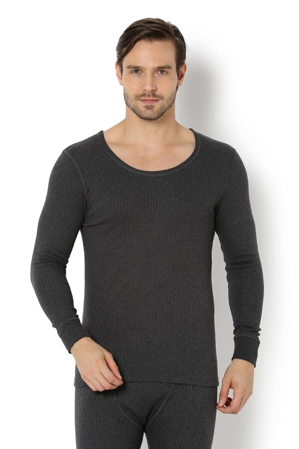 Van Heusen Men Thermal Classic Fit Top   Cotton Viscose