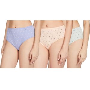 Van Heusen Women Cotton Printed Pack of 3 Hipster Panty