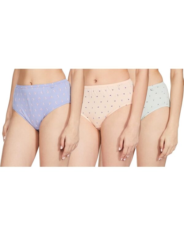 Van Heusen Women Cotton Printed Pack of 3 Hipster Panty