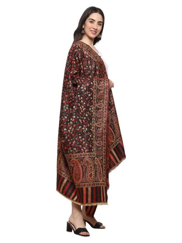 Weavers Villa Womens Kashmiri Woven Acro Wool Paisley Kani Ladies Shawl 100cm x 200cm.jpg