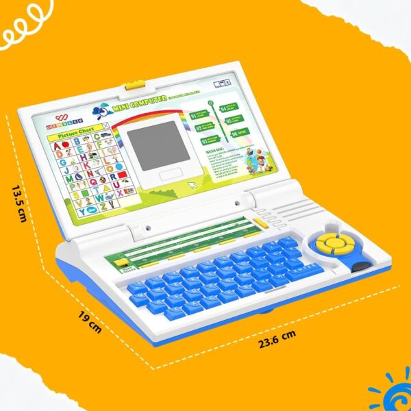 Wembley Educational Kids Laptop Learning Toy for 2 5 Years Boys Girls Computer Toys for 3 Years Fun Activity.jpg