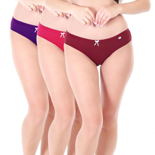 XJARVIS® CARIBEANCHIC Women's Hipster Panty   Soft Stretchable Combed Cotton