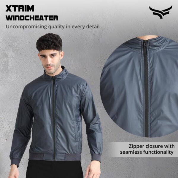XTRIM Windcheater RainCoat For Men Athletic Track Jacket For Men Breathable Full Sleeves Polyester Sports.jpg