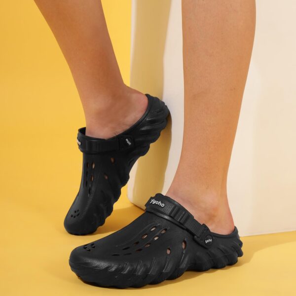 YOHO Wavy Clogs for Men Trendy Lightweight Waterproof l Comfortable l Cushioned.jpg