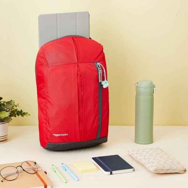 amazon basics Mini Backpack for Outdoor Use 12 l Red.jpg