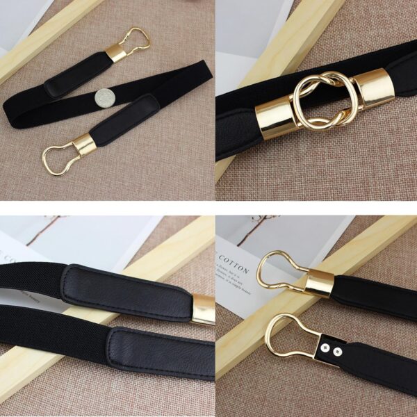 1751333456 REDHORNS Elastic Fabric Waist Belt for Women Dresses Elegant Vintage Design Stretchy Slim Ladies Belt for.jpg