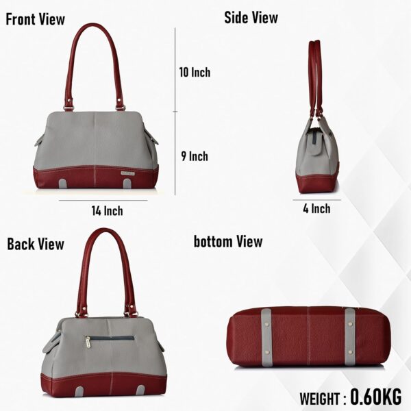 1751339221 Fostelo Womens Helena Satchel Tote Handbag for Women Tote Bag for Work Ladies Purse Stylish Shoulder.jpg