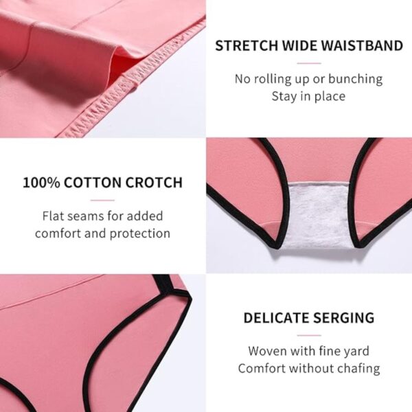1751339942 DIVING DEEP Cotton Underwear for Women High Waist Panties for Women Womens Brief Cotton Underwear Womens.jpg